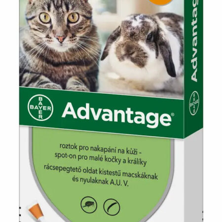 ADVANTAGE 40MG SMALL CAT 4X0,4ML